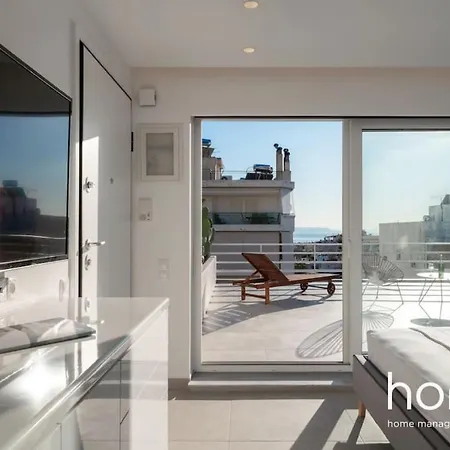 Brand New Homm Penthouse In Ano Glyfada, Dilou Apartment Athens